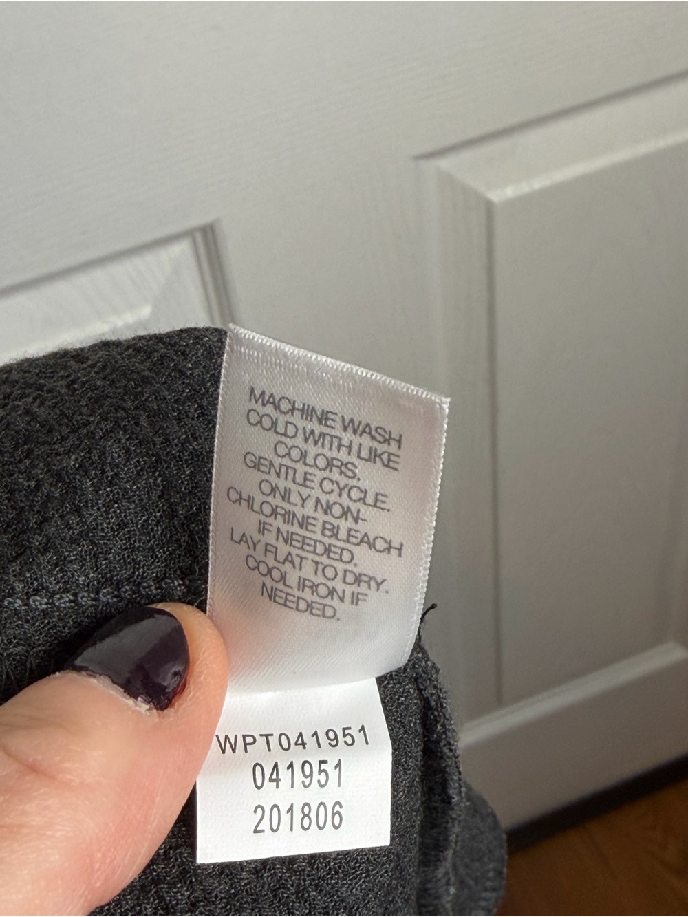 NWT J Jill purejill Women’s Small Gray Pull-On Wide Leg Pant Elastic Waist S - Picture 10 of 13